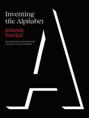 cover image of Inventing the Alphabet